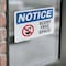Signmission Scent Free Space Sign With Symbol, 10 in W x Rectangle, Vinyl Decal OS-2PACK-NS-D-710-L-18249 - alternate 2